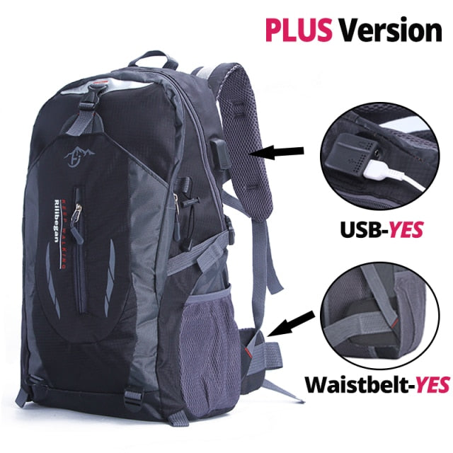 Rilibejen Waterproof Travel Backpack